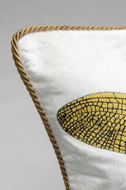 KARE Design Cuscino Glitter Dragonfly bianco 40x40cm - KARE></noscript> Cuscini