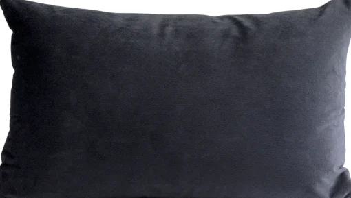 KARE Design Cuscino Grete Plaid Nero 50x30cm - KARE> Cuscini