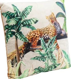 KARE Design Cuscino Jungle Leopard 43x43cm - KARE> Cuscini