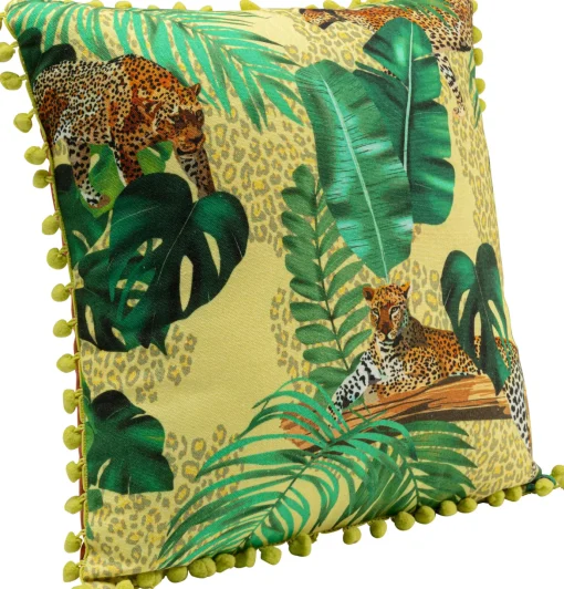 KARE Design Cuscino Leo In Leafs 40x40cm - KARE> Cuscini
