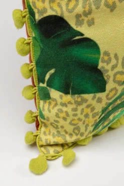 KARE Design Cuscino Leo In Leafs 40x40cm - KARE></noscript> Cuscini