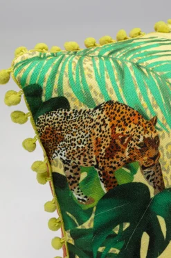 KARE Design Cuscino Leo In Leafs 40x40cm - KARE></noscript> Cuscini