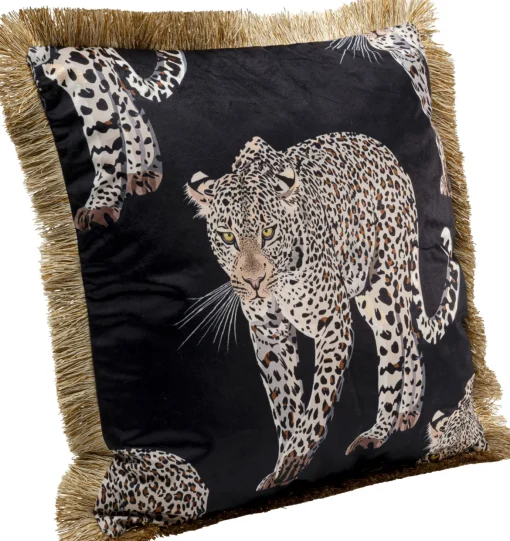 KARE Design Cuscino Leopard 45x45cm - KARE> Cuscini