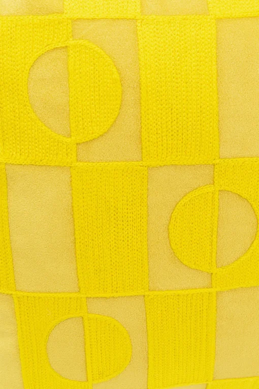 KARE Design Cuscino Phase giallo 45x45cm - KARE> Cuscini