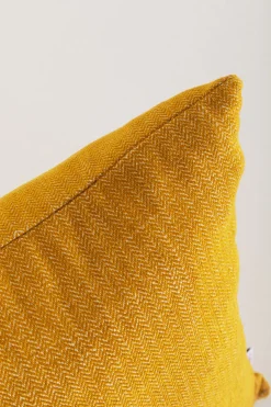 KARE Design Cuscino RDQ Giallo Senape 40x40cm Limitato - KARE> Cuscini