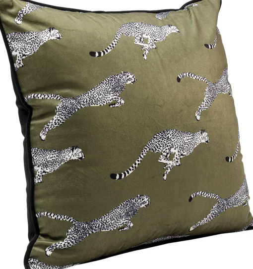 KARE Design Cuscino Running Chetahs 45x45cm - KARE> Cuscini