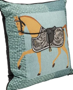 KARE Design Cuscino Show Horse Plaid 45x45cm - KARE> Cuscini