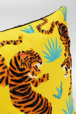 KARE Design Cuscino Tiger Love giallo 45x45cm - KARE></noscript> Cuscini