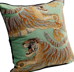KARE Design Cuscino Tiger Love menta 45x45cm - KARE> Cuscini