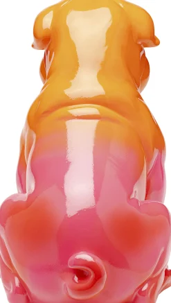 KARE Design Deco Figure Fashion Dog rosa 37cm - KARE></noscript> Statuette Decorative