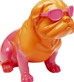 KARE Design Deco Figure Fashion Dog rosa 37cm - KARE></noscript> Statuette Decorative