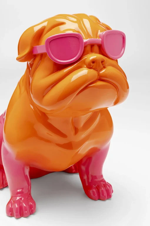 KARE Design Deco Figure Fashion Dog rosa 37cm - KARE> Statuette Decorative