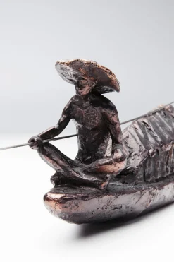 KARE Design DECO OBJECT FISHERMAN BOAT - KARE></noscript> Statuette Decorative