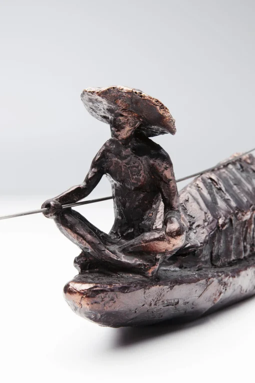 KARE Design DECO OBJECT FISHERMAN BOAT - KARE> Statuette Decorative