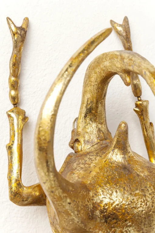 KARE Design Decorazione da parete Atlas Beetle oro - KARE> Decorazioni Da Parete