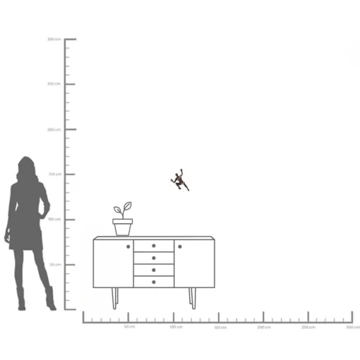 KARE Design DECORAZIONE DA PARETE CLIMBER - KARE> Decorazioni Da Parete