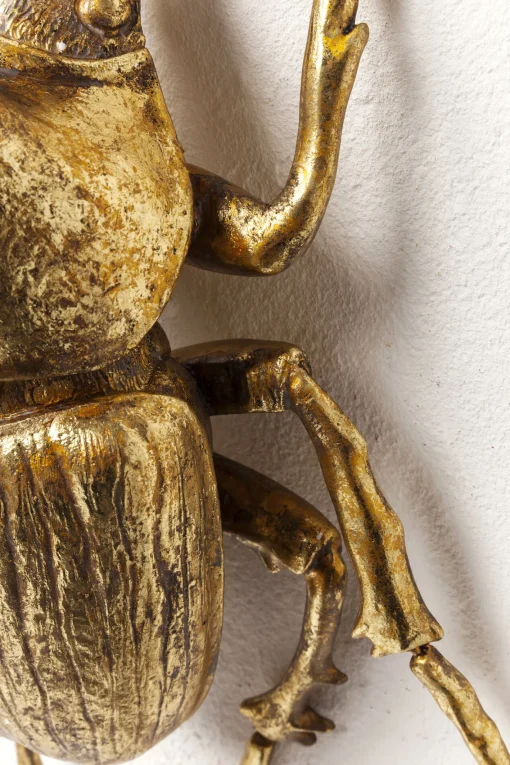 KARE Design Decorazione da parete Herkules Beetle oro - KARE> Decorazioni Da Parete