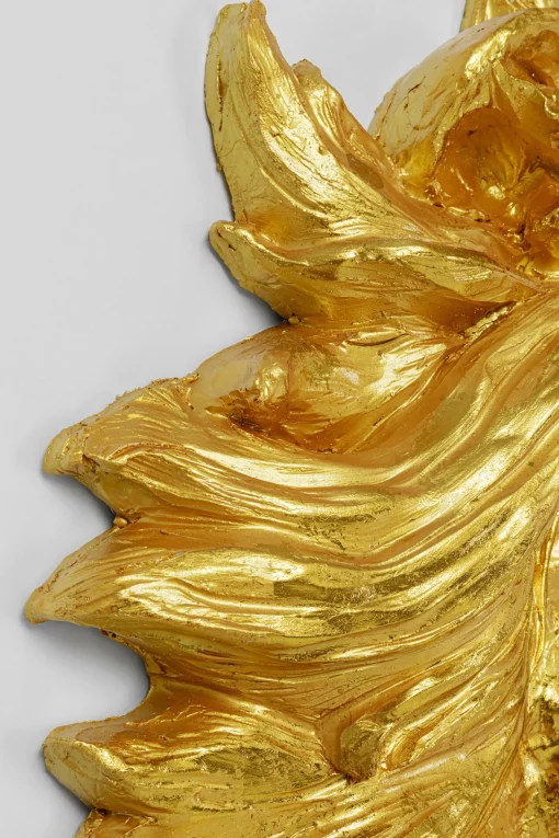 KARE Design Decorazione da parete Lion Head oro 90x100cm - KARE> Decorazioni Da Parete