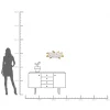 KARE Design Decorazione da parete Orchid bianco 24x25cm - KARE> Decorazioni Da Parete