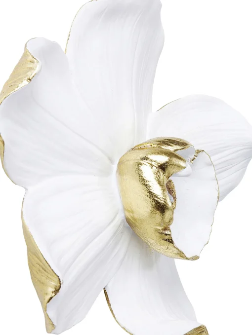 KARE Design DECORAZIONE DA PARETE ORCHID BIANCO 25CM - KARE> Decorazioni Da Parete
