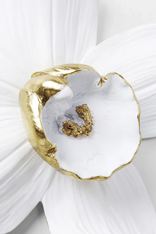 KARE Design DECORAZIONE DA PARETE ORCHID BIANCO 25CM - KARE> Decorazioni Da Parete