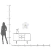 KARE Design Decorazione Da Parete Orchid Bianco 54cm - KARE> Decorazioni Da Parete