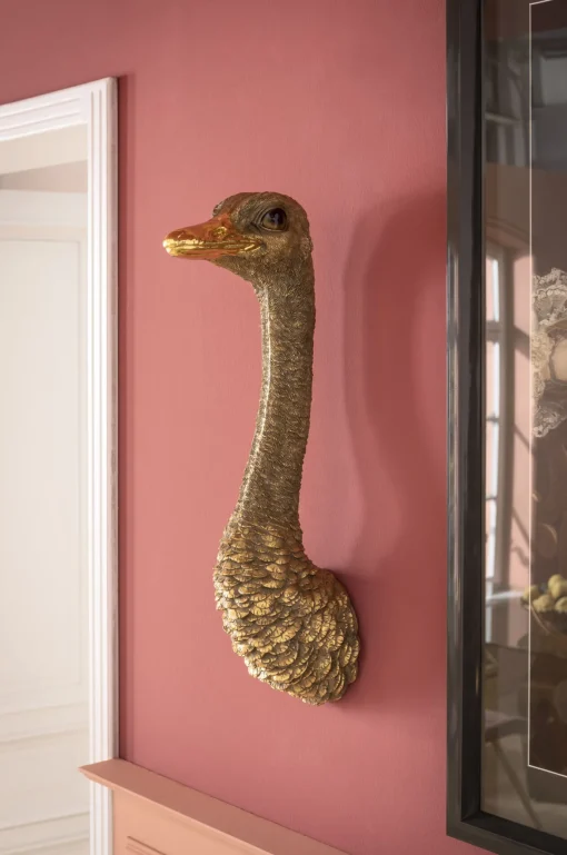 KARE Design Decorazione Da Parete Ostrich Oro - KARE> Decorazioni Da Parete
