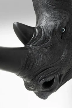 KARE Design Decorazione da parete Rhino Head Antique nero 22x4 - KARE></noscript> Decorazioni Da Parete