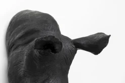 KARE Design Decorazione da parete Rhino Head Antique nero 22x4 - KARE></noscript> Decorazioni Da Parete