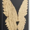 KARE Design Decorazione da parete wings oro/nero 120x120 cm - KARE> Decorazioni Da Parete