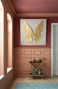 KARE Design Decorazione da parete Wings oro/bianco 120x120 cm - KARE></noscript> Decorazioni Da Parete