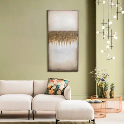 KARE Design DIPINTO AD ACRILICO ABSTRACT FIELDS 200X100 - KARE> Quadri