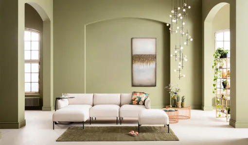 KARE Design DIPINTO AD ACRILICO ABSTRACT FIELDS 200X100 - KARE> Quadri