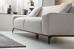 KARE Design Divano 3 posti Toni Beige 230cm - KARE></noscript> Divani