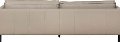 KARE Design Divano 3 posti Victor pelle grigio 233cm - KARE></noscript> Divani