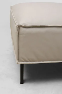 KARE Design Divano 3 posti Victor pelle grigio 233cm - KARE></noscript> Divani