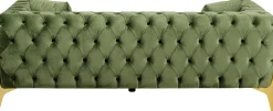 KARE Design Divano Bellissima 2 posti velluto verde 200cm - KARE></noscript> Divani
