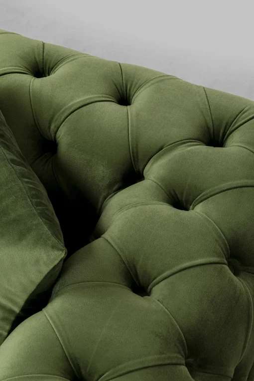 KARE Design Divano Bellissima 2 posti velluto verde 200cm - KARE> Divani