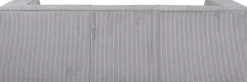 KARE Design Divano Cubetto Cord 3-posti grigio chiaro 220cm - KARE> Divani