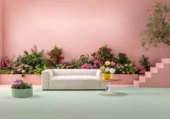 KARE Design Divano Cubetto 3-posti crema 220cm - KARE></noscript> Divani