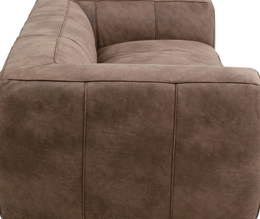 KARE Design Divano Cubetto 3-posti taupe 220cm - KARE> Divani