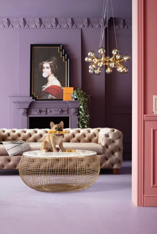 KARE Design DIVANO DESIRE 3-POSTI VELLUTO ECRU - KARE> Divani
