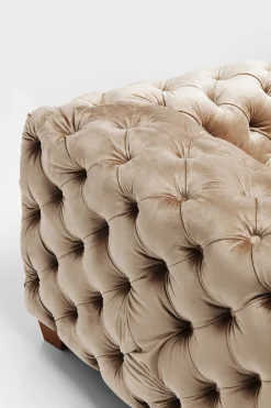 KARE Design DIVANO DESIRE 3-POSTI VELLUTO ECRU - KARE></noscript> Divani