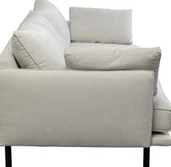 KARE Design Divano Edna 3-posti crema 245cm - KARE> Divani