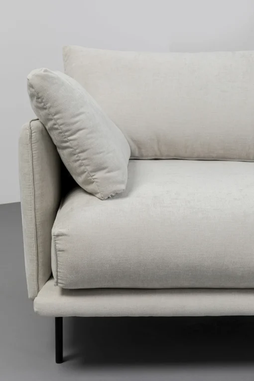 KARE Design Divano Edna 3-posti crema 245cm - KARE> Divani