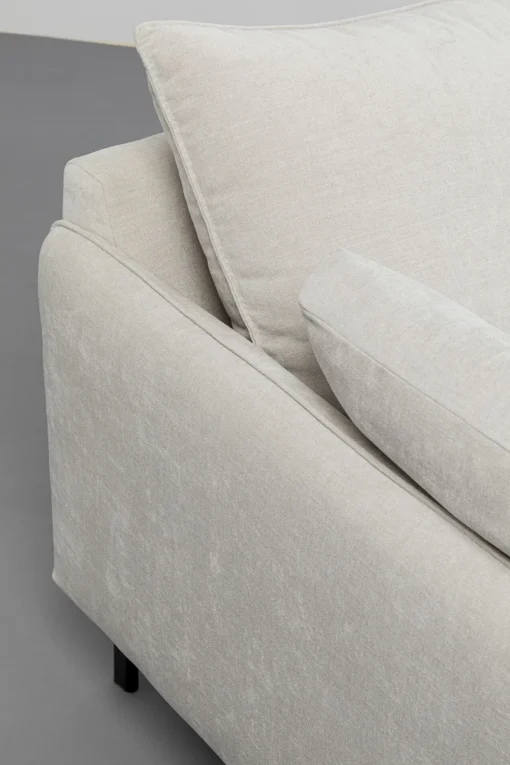 KARE Design Divano Edna 3-posti crema 245cm - KARE> Divani
