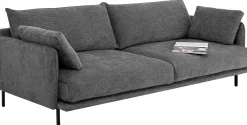 KARE Design Divano Edna 3-posti grigio 245cm - KARE></noscript> Divani