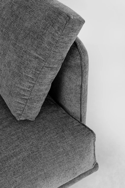 KARE Design Divano Edna 3-posti grigio 245cm - KARE> Divani