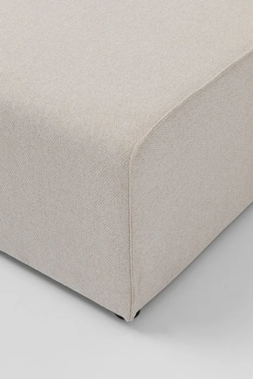 KARE Design Divano Infinity Elements pouf crema 80x100cm - KARE> Pouf