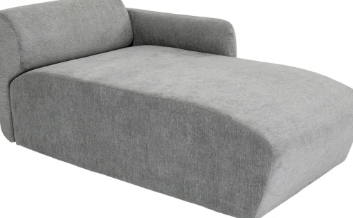 KARE Design Divano Lucca  Elements ottomana grigio destra - KARE> Chaise Longue E Lettini